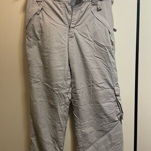 Gray Snow Pants